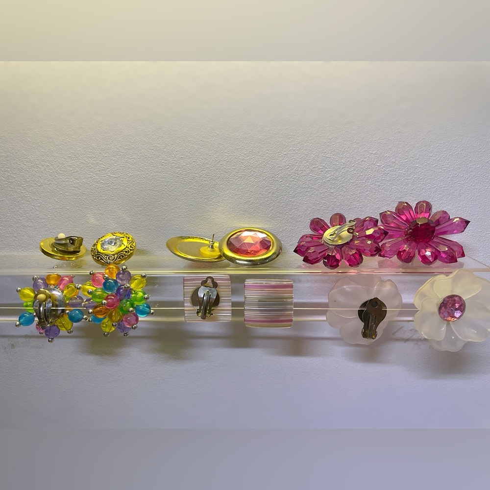 Colorful Vintage Earring Set